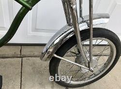 Vintage 1970 Schwinn Stingray Pea Picker, Krate Bicycle, Old 5 Speed Muscle Bike