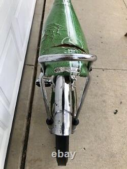 Vintage 1970 Schwinn Stingray Pea Picker, Krate Bicycle, Old 5 Speed Muscle Bike