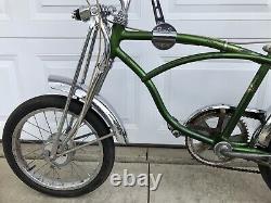 Vintage 1970 Schwinn Stingray Pea Picker, Krate Bicycle, Old 5 Speed Muscle Bike