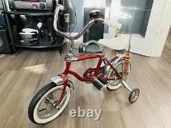 Vintage 1970's Authentic Red Schwinn'Lil Tiger' bicycle Restored/Customized