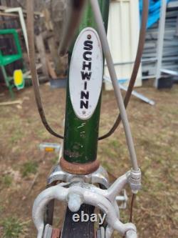 Vintage 1970's Era Schwinn Varsity 10 Speed Bicycle 27 Wheels