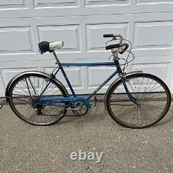 Vintage 1970's Schwinn Collegiate 5 Speed Cruiser Men's 26 Wheels Project