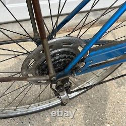 Vintage 1970's Schwinn Collegiate 5 Speed Cruiser Men's 26 Wheels Project