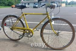 Vintage 1970's Schwinn Speedster 3-Speed Yellow All Original