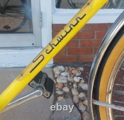 Vintage 1970's Schwinn Speedster 3-Speed Yellow All Original
