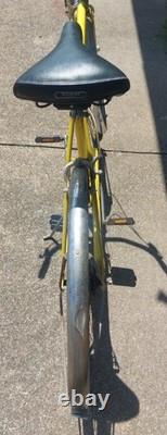 Vintage 1970's Schwinn Speedster 3-Speed Yellow All Original
