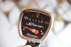 Vintage 1970's Schwinn Stingray Speedometer Head Muscle Bike Accessory Krate
