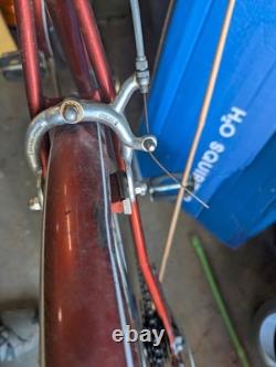 Vintage 1970's Schwinn Suburban 5 Speed bike. Chestnut color