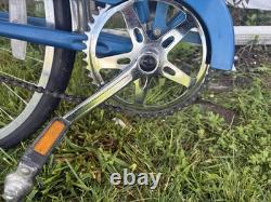 Vintage 1970's Schwinn Suburban Women's Blue Bicycle