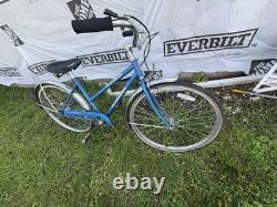 Vintage 1970's Schwinn Suburban Women's Blue Bicycle