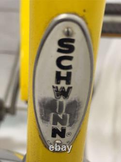 Vintage 1970's Schwinn Yellow Sting-Ray Lil' Chik Bike Bicycle with Banana Seat