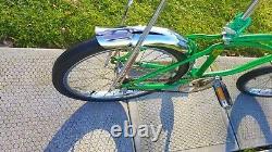 Vintage 1970s Emerald Green Schwinn Stingray Muscle Bike