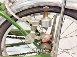 Vintage 1970s SCHWINN STINGRAY FAIR-LADY Green Bike Bicycle with Banana Seat