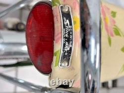 Vintage 1970s SCHWINN STINGRAY FAIR-LADY Green Bike Bicycle with Banana Seat