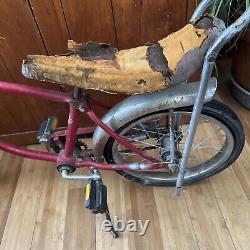 Vintage 1970s Schwinn Pixie WithBanana Seat 16 TiresRead Al