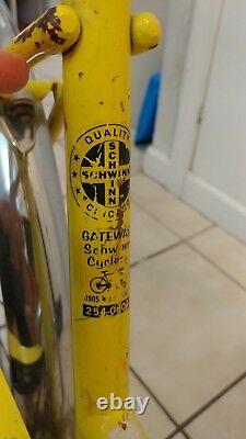 Vintage 1970s Schwinn String-Ray 20 Bicycle U. S. A