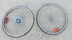 Vintage 1970s Schwinn Wheels Spokes Tires Rims 27