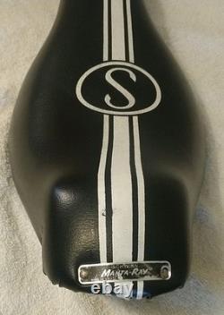 Vintage 1971-2 Black Schwinn Stingray Manta Ray Banana Seat Silver Mist 5-Speed