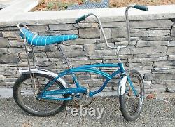 Vintage 1971 Schwinn Stingray Deluxe Sky Blue