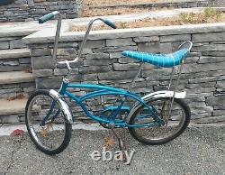 Vintage 1971 Schwinn Stingray Deluxe Sky Blue