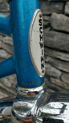 Vintage 1971 Schwinn Stingray Deluxe Sky Blue