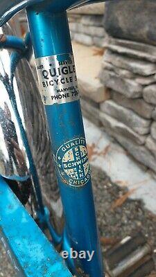 Vintage 1971 Schwinn Stingray Deluxe Sky Blue