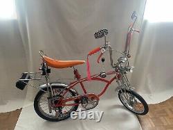 Vintage 1972 Schwinn Sting-Ray Orange Krate Fully Restored Classic