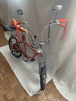 Vintage 1972 Schwinn Sting-Ray Orange Krate Fully Restored Classic