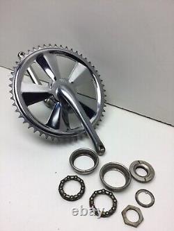 Vintage 1972 Schwinn Stingray Krate Fastback MAG Sprocket & Crankset NICE