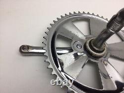 Vintage 1972 Schwinn Stingray Krate Fastback MAG Sprocket & Crankset NICE