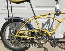 Vintage 1972 Schwinn Stingray Lemon Peeler Krate Bike Rear Disc Brake Model