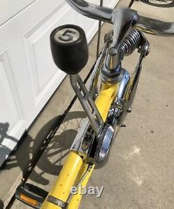 Vintage 1972 Schwinn Stingray Lemon Peeler Krate Bike Rear Disc Brake Model