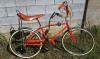 Vintage 1972 Schwinn Stingray Manta Ray Disc Brake Kool Orange 5 Speed Bicycle