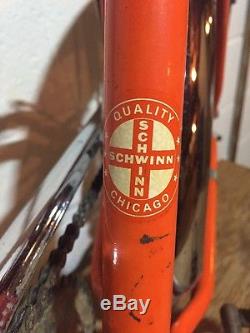 Vintage 1972 Schwinn Stingray Orange Krate