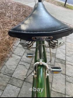 Vintage 1972 Schwinn Suburban Campus Green Classic Chicago Bike