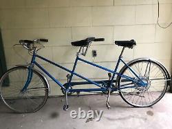 Vintage 1972 Schwinn Twinn Tandem Bicycle Upgraded 3-speed Shimano Nexus