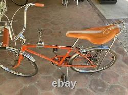Vintage 1972 Schwinn orange Manta Ray
