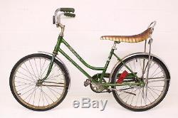 Vintage 1973 Schwinn Breeze 20 x 1 3/8 S-6 Girls Kids Bicycle Bike Stingray