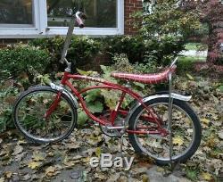 Vintage 1973 Schwinn STING-RAY DeLuxe Boys Muscle Bike Complete Estate Find