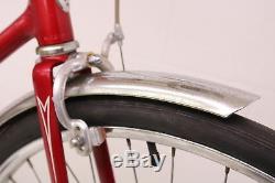 Vintage 1974 Ladies Girls Schwinn Breeze 3 Speed Tourist Bicycle Red Bike