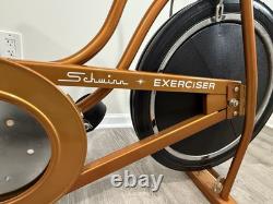 Vintage 1974 Schwinn Exerciser Exercise Bike Clean Coppertone Working Great