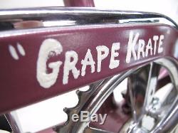 Vintage 1974 Schwinn Grape Krate 5 Speed Stik-Shift Stingray Atom Drum Restore