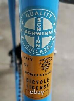 Vintage 1974 Schwinn Sports Tourer 10 Speed Road Bike