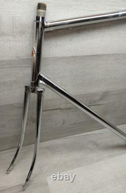 Vintage 1974' Schwinn World Voyageur Frame & Fork 64cm 25 27 in Road Tour Bike