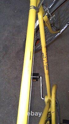 Vintage 1974 Yellow Tall Frame Schwinn 3 Speed Speedster