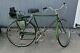 Vintage 1976 Schwinn Suburban Bike With Child Seat New Tubes/redone Seat Green