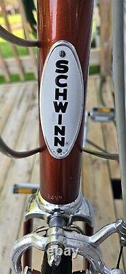 Vintage 1976 USA Chicago Made Schwinn Varsity Men's 10 Speed Excellent Condt