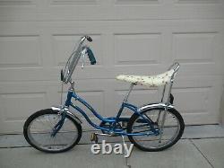 Vintage 1978 Schwinn 3-Speed Stingray Fair Lady Sky Blue Original Bike FP524461