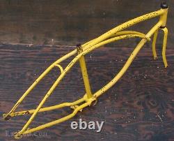 Vintage 1978 Schwinn Heavy Duty Bike FRAME FORK 26FatTire Wheel Cruiser Bicycle