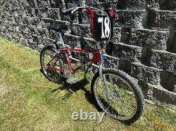 Vintage 1978 Schwinn Scrambler SX-1000 Competition Model BMX Racing Red USA HTF